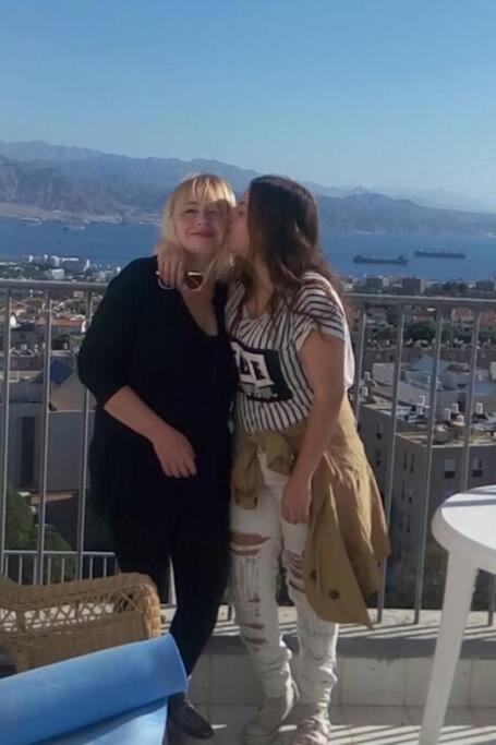 נוף למפרץ Leilighet Eilat Eksteriør bilde
